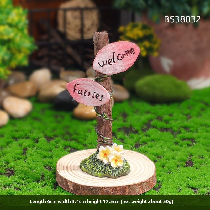 Garden Micro Landscape Ornaments Resin