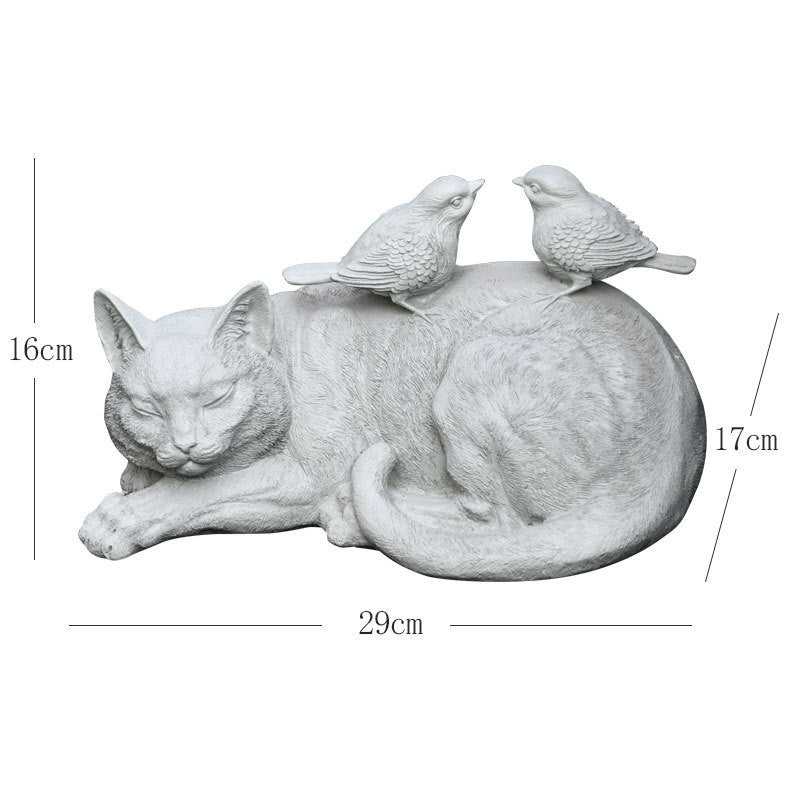 Creative Resin Cat Garden Decorative Ornaments