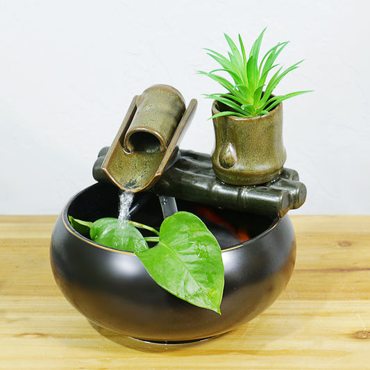 Living Room Office Home Fish Pond Desktop Ornaments