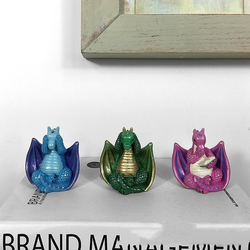 Home Bedroom Living Room Desktop Dragon Small Ornaments