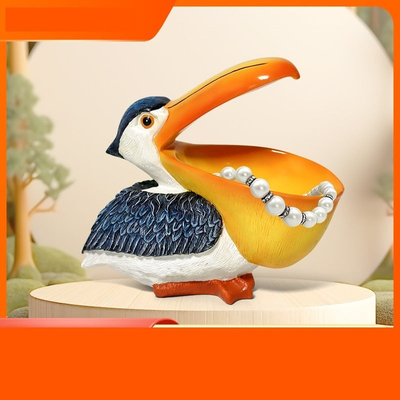 Kyorochan Living Room Resin Storage Small Ornaments