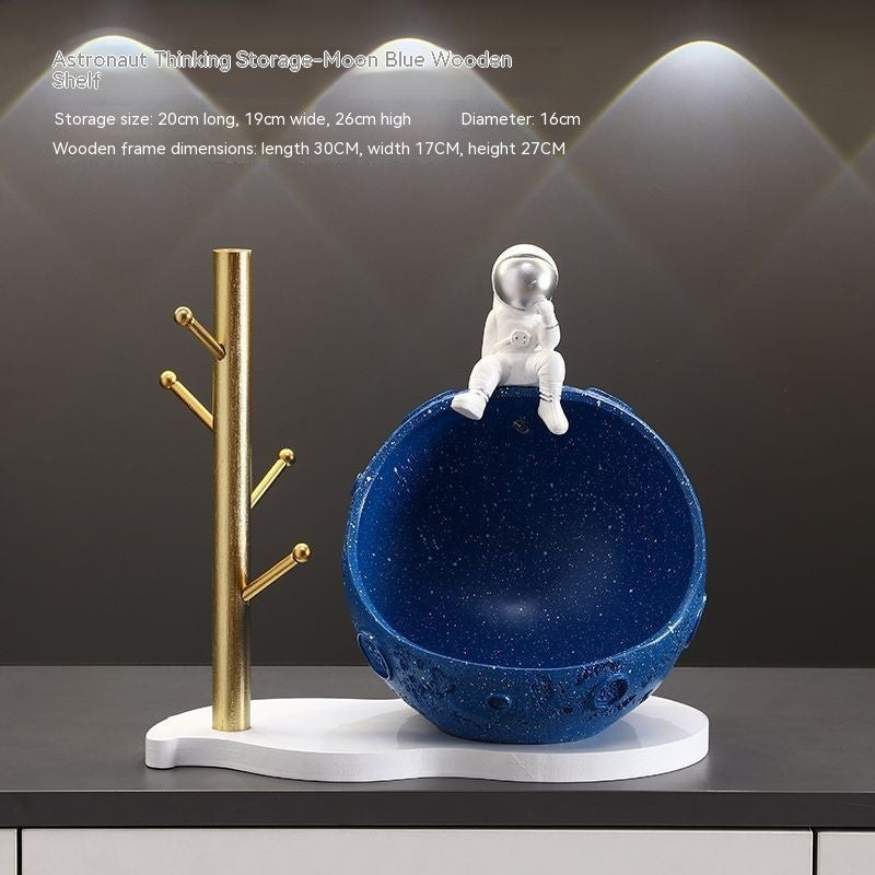 Astronaut Entrance Key Storage Living Room Home Ornaments