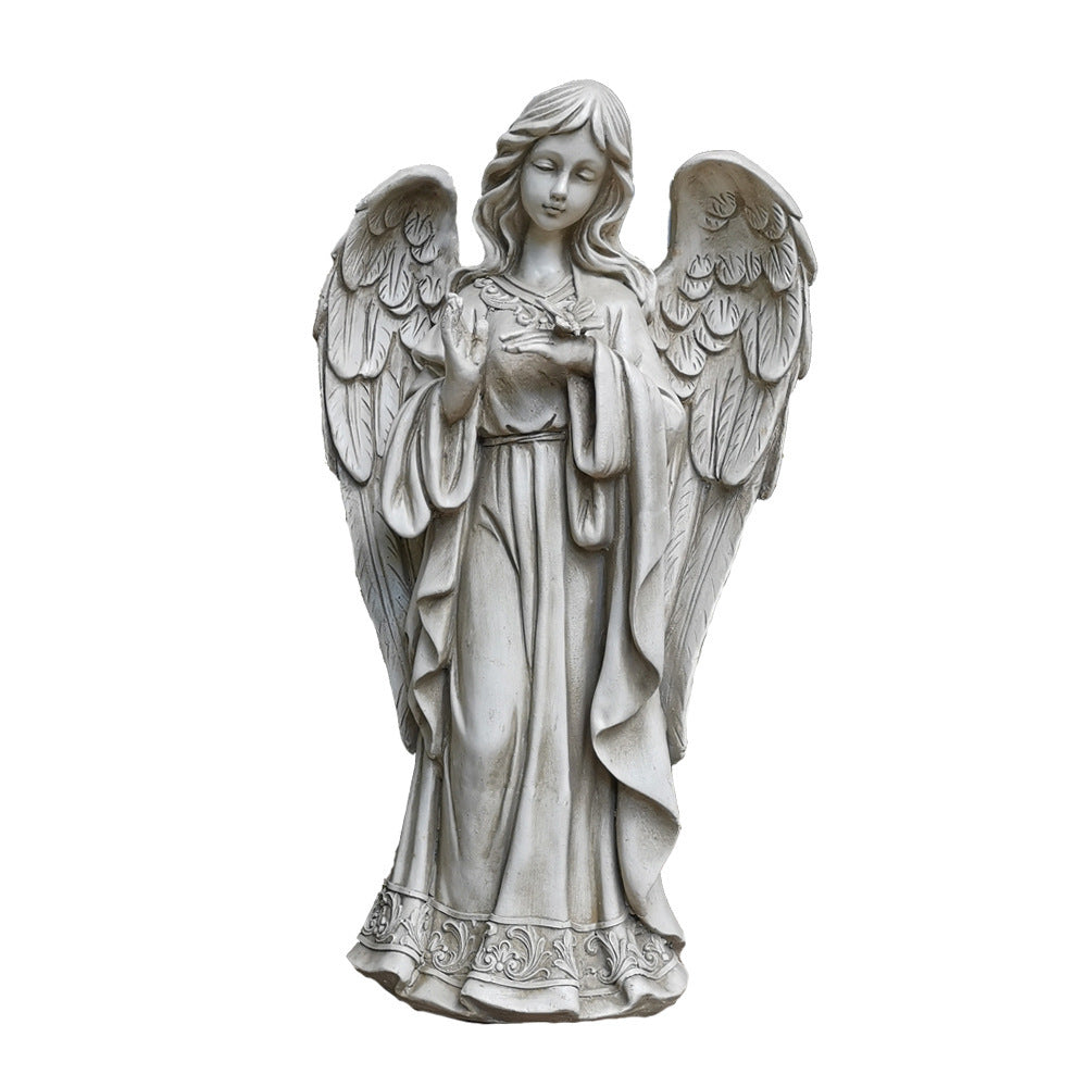 European Style Garden Decoration Outdoor Girl Angel Ornaments