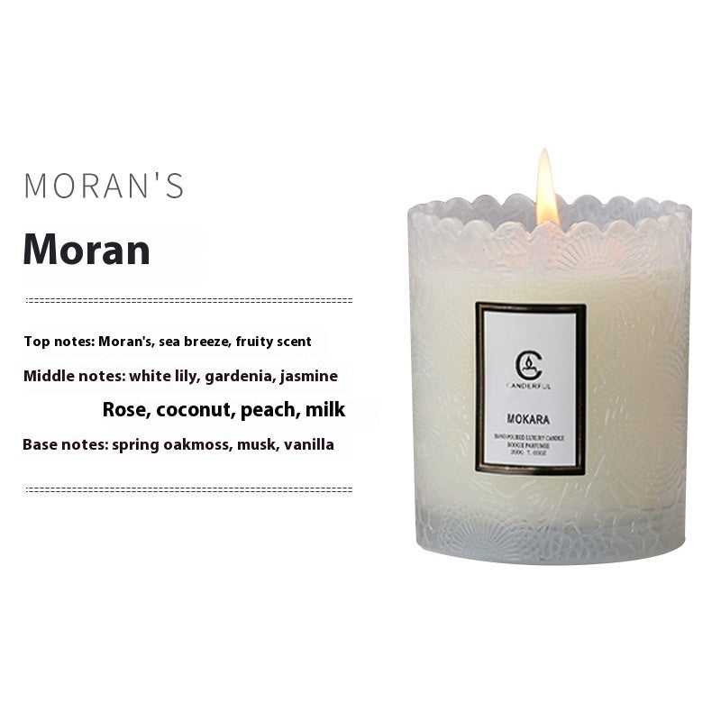 Aromatherapy Soy Candles Bedroom Smoke-free Long-lasting Decoration