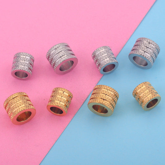 Stainless Steel Mesh Bead DIY Handmade Jewelry Accessories