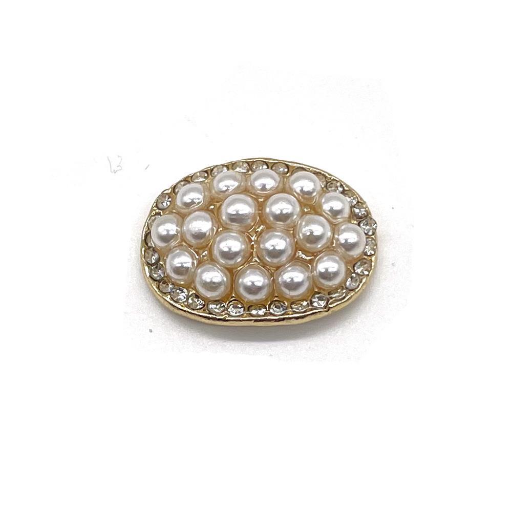 Jewelry Big Gold Chain Sneakers Accessories Decorative Buckle