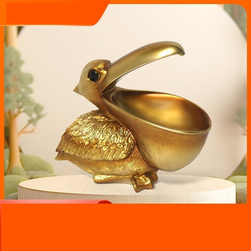 Kyorochan Living Room Resin Storage Small Ornaments