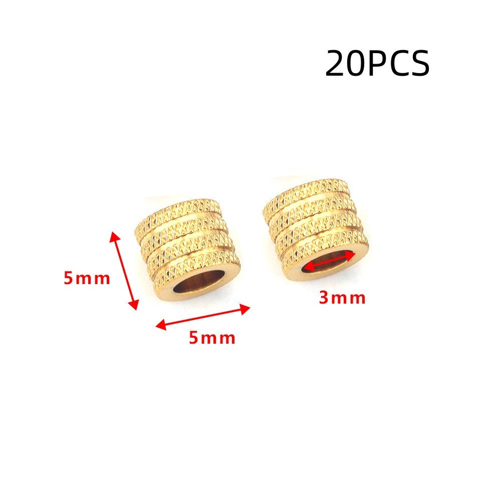Stainless Steel Mesh Bead DIY Handmade Jewelry Accessories