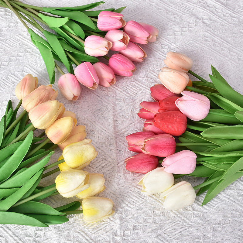 Artificial Flower Tulip Living Room Decoration Ornaments