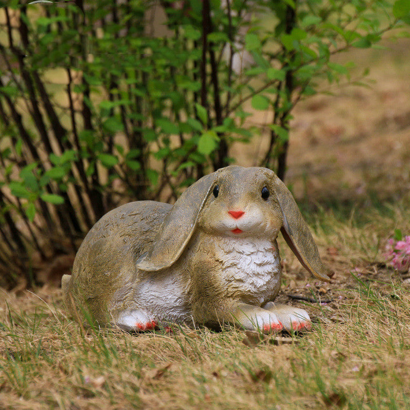 Simulation Bunny Garden Courtyard Decoration Outdoor Ornaments