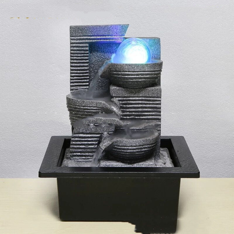 Living Room Lucky Ornaments Flowing Water Landscape Fountain