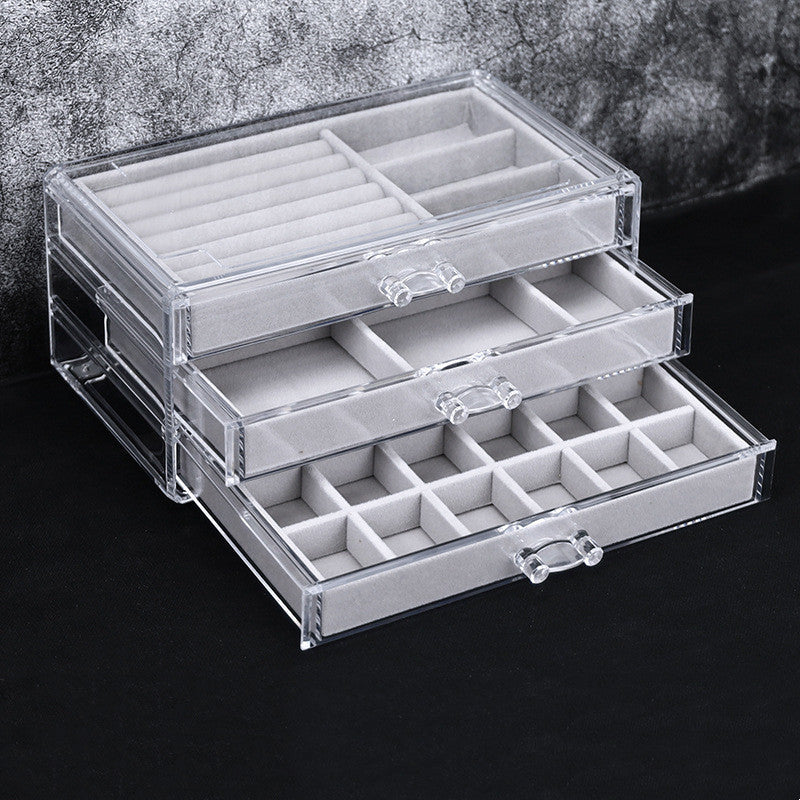 Dust And Dust Storage Compartment For Jewellery
