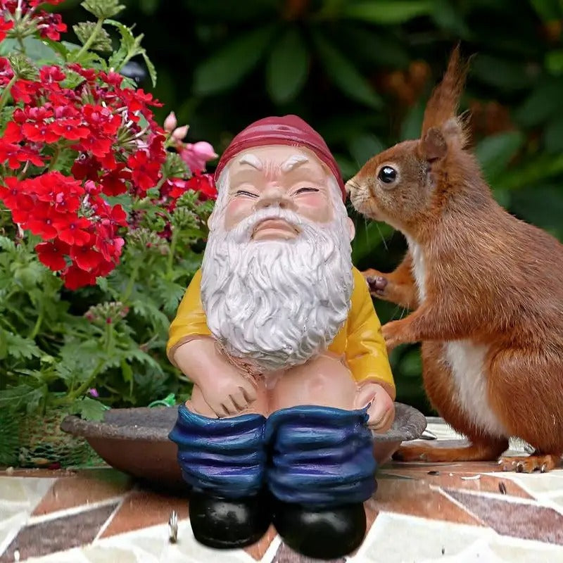 Squat Sculpture Garden Decoration Ornaments