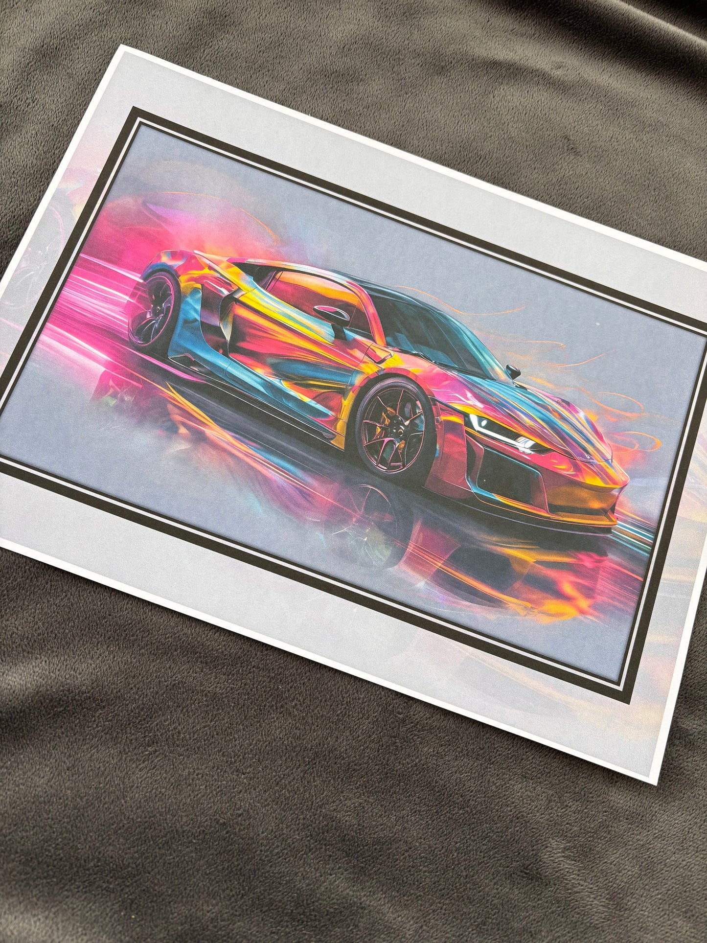 Sleek Super Car Print - Automotive Wall Art - Speed and Style Decor, Wall Art, Home Decor, Car Art, Car Prints