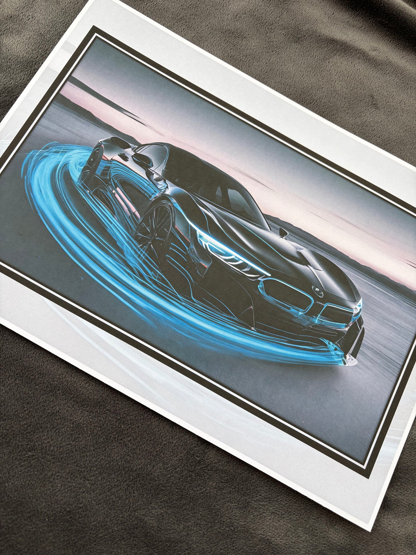 Sleek Super Car Print - High-Speed Wall Art - Automotive Decor, Wall Art, Home Decor, Car Art, Car Prints