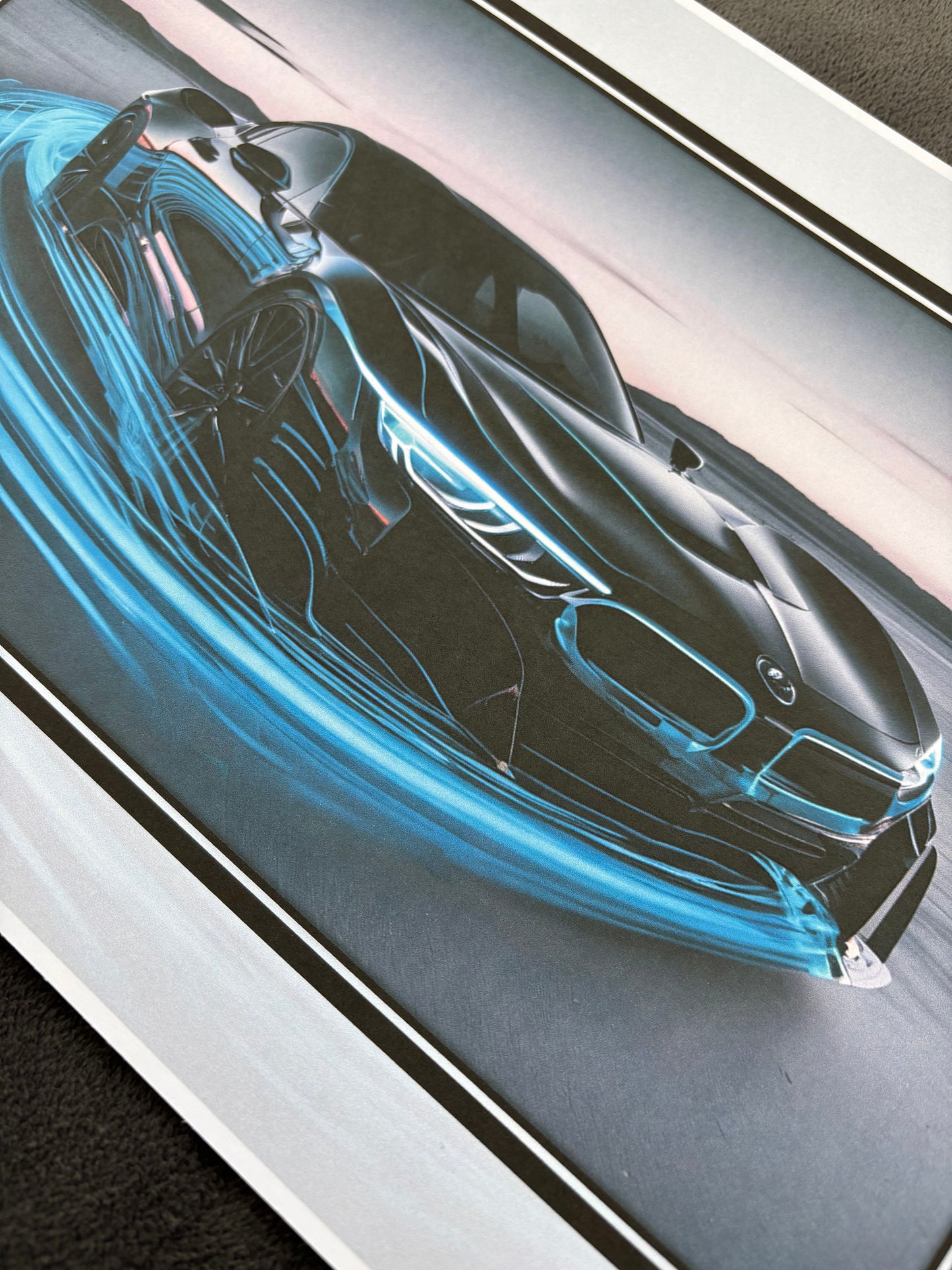 Sleek Super Car Print - High-Speed Wall Art - Automotive Decor, Wall Art, Home Decor, Car Art, Car Prints