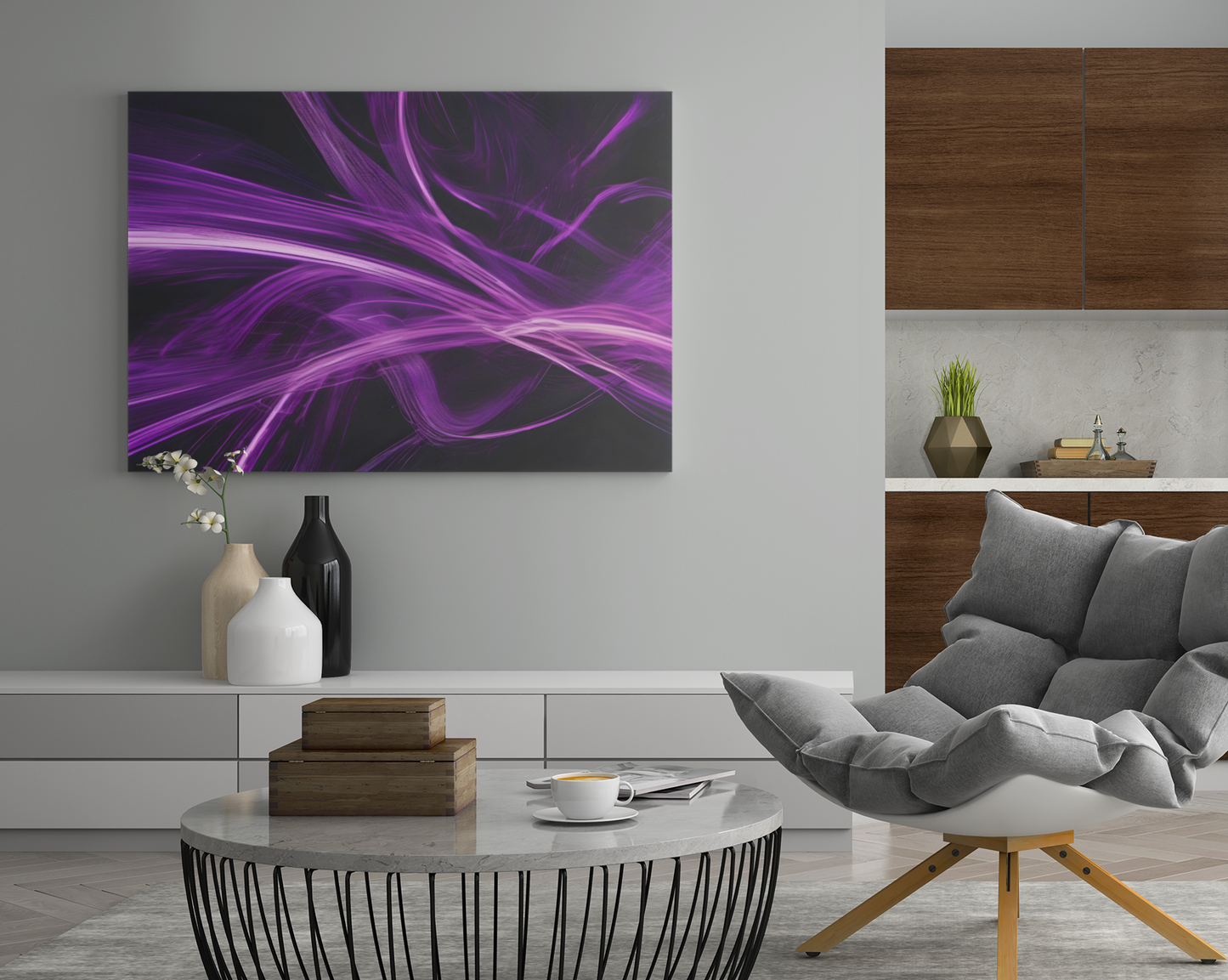 Immerse yourself in the mesmerising beauty of our long exposure purple and black canvas print, a captivating piece that exudes elegance and intrigue. This stunning artwork captures the essence of motion and stillness, blending rich shades of purple and black in a dynamic long exposure composition. 