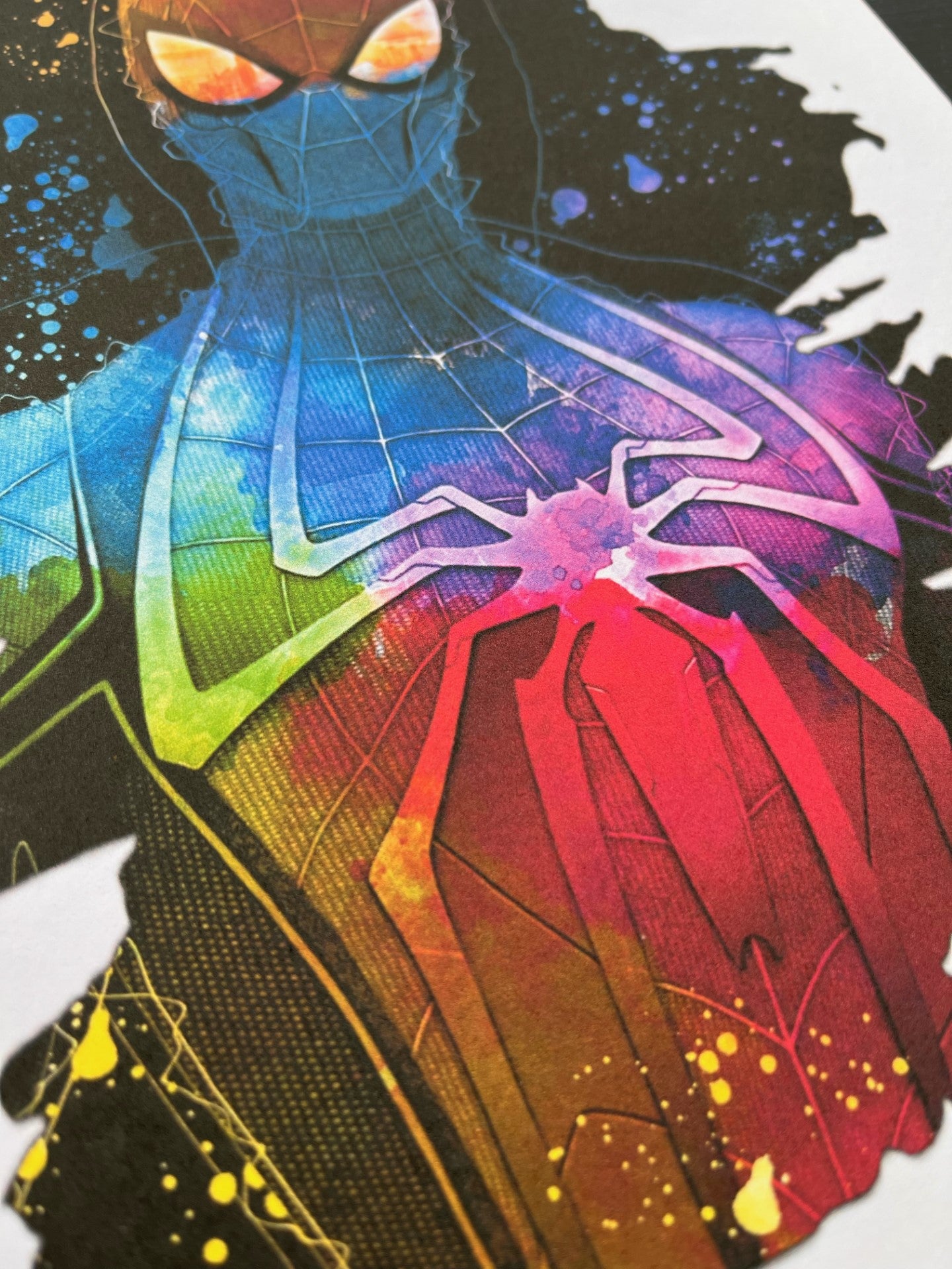 Colourful Spider-Man Print