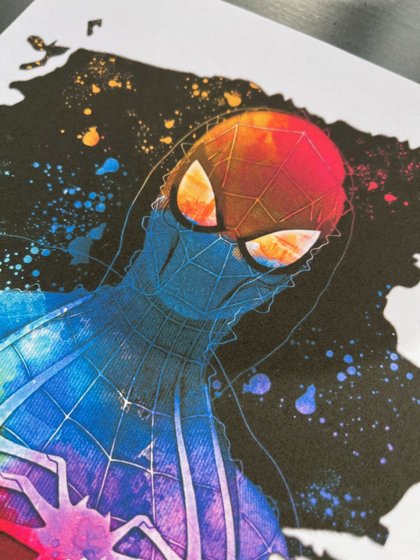 Colourful Spider-Man Print