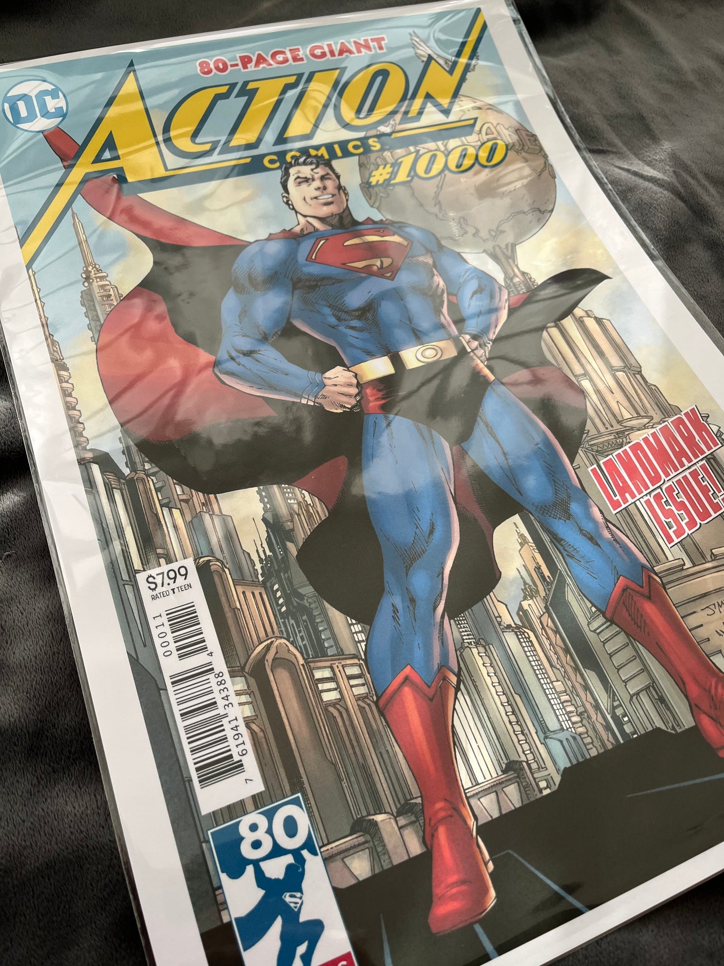 Superman Comic Cover No 1000 Print