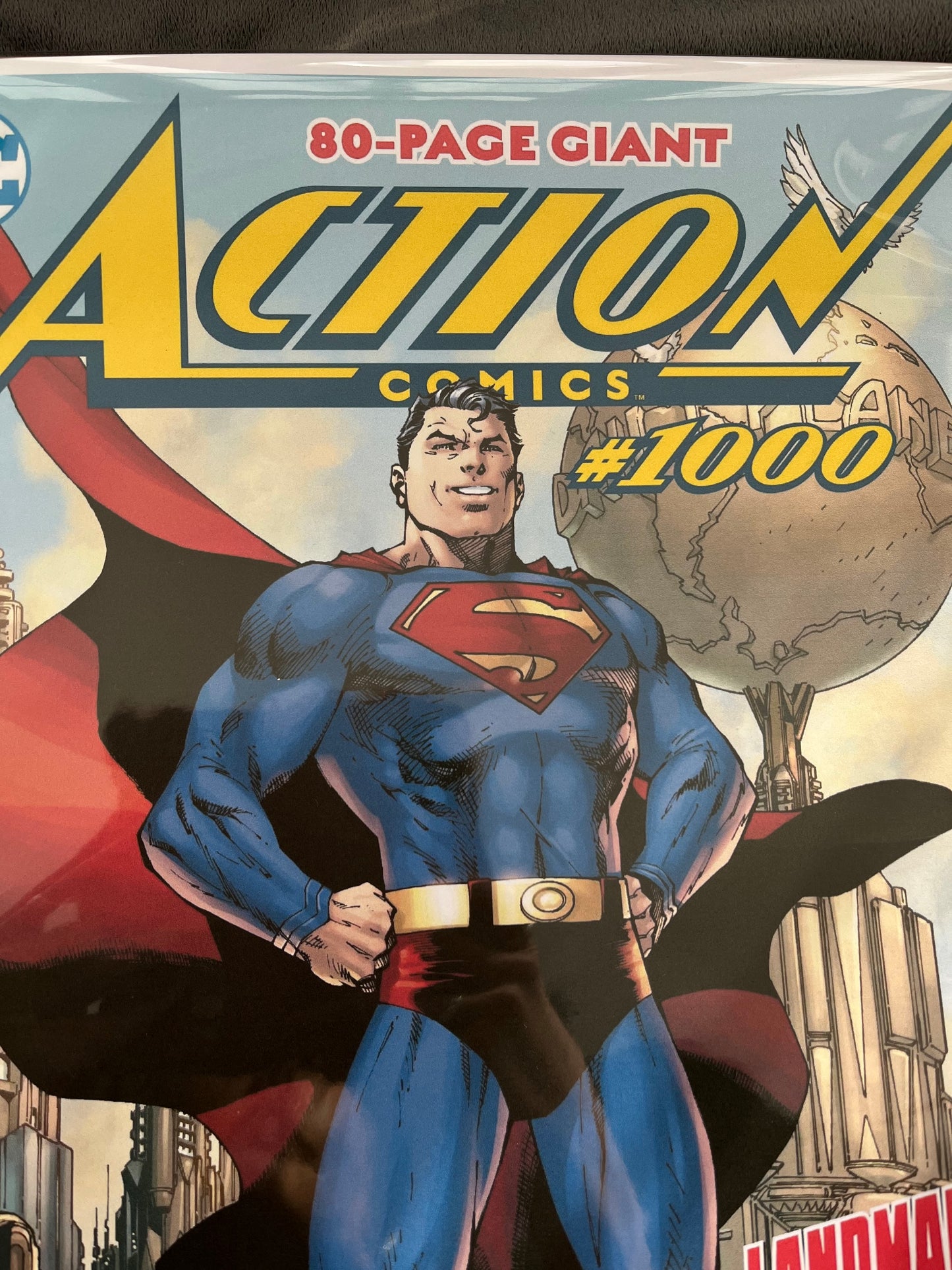 Superman Comic Cover No 1000 Print