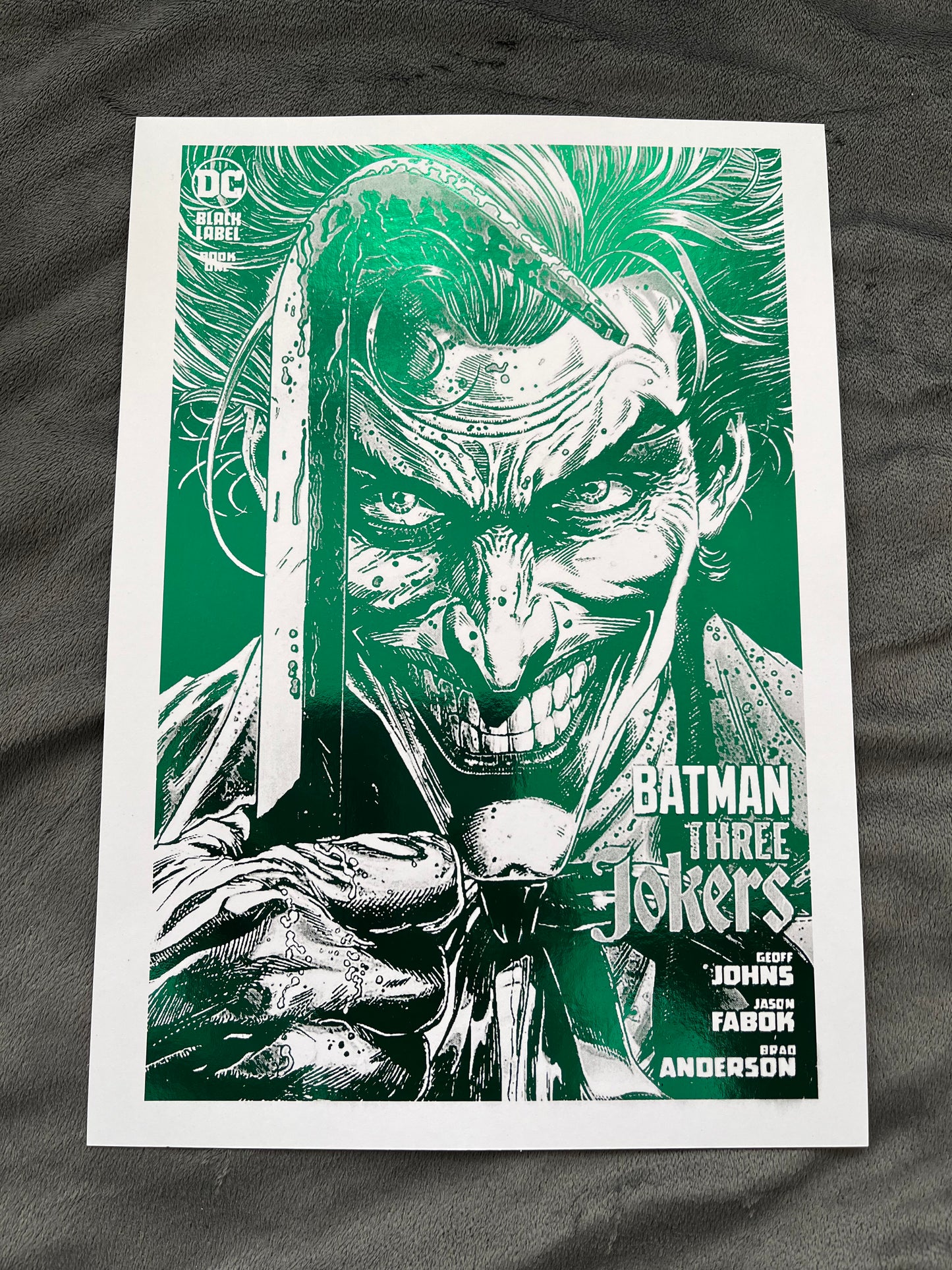 Joker Foil Print