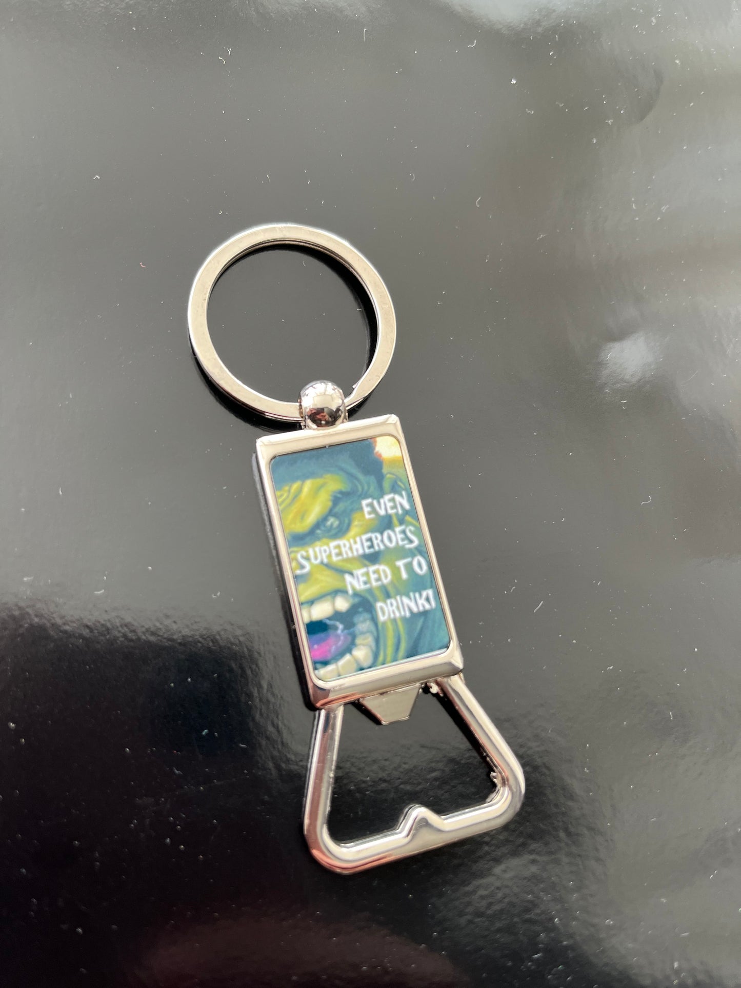 Superhero Bottle Opener Keyrings