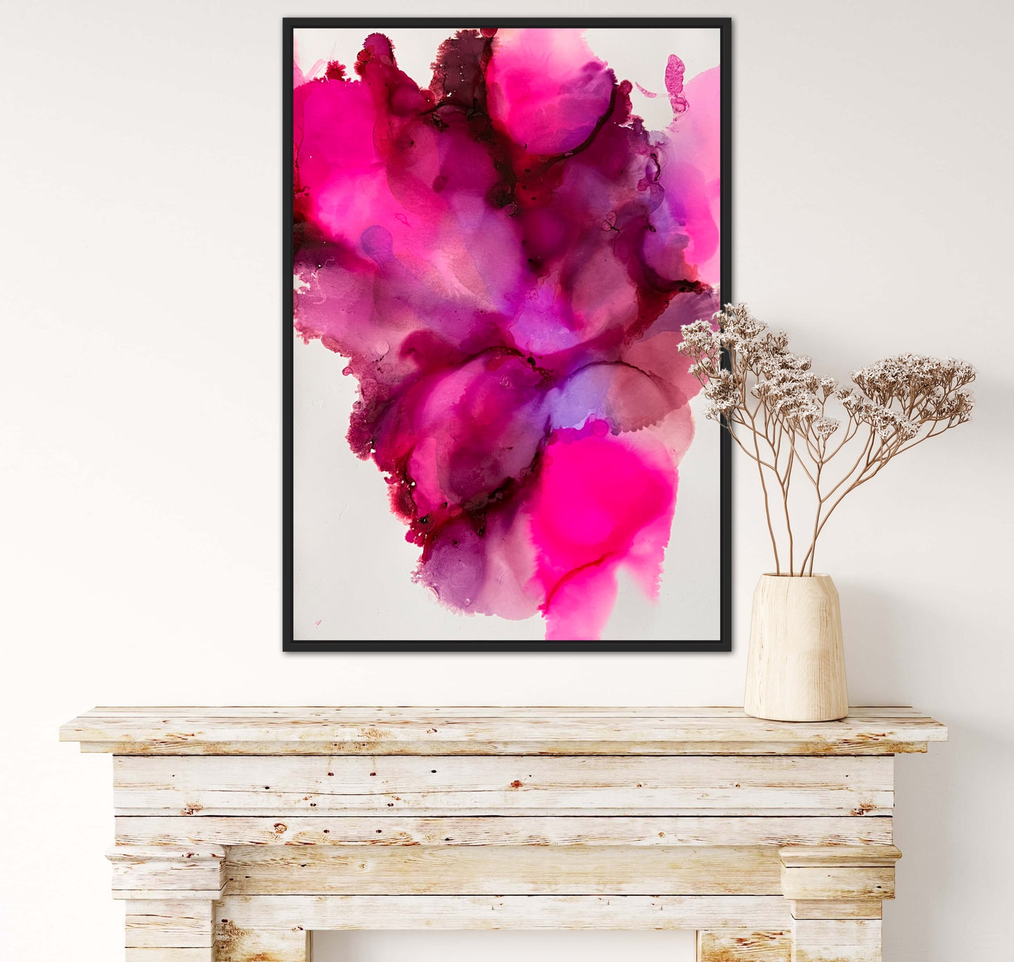 Alcohol Ink Pinks & Purples Digital Download, 5 PDF's!