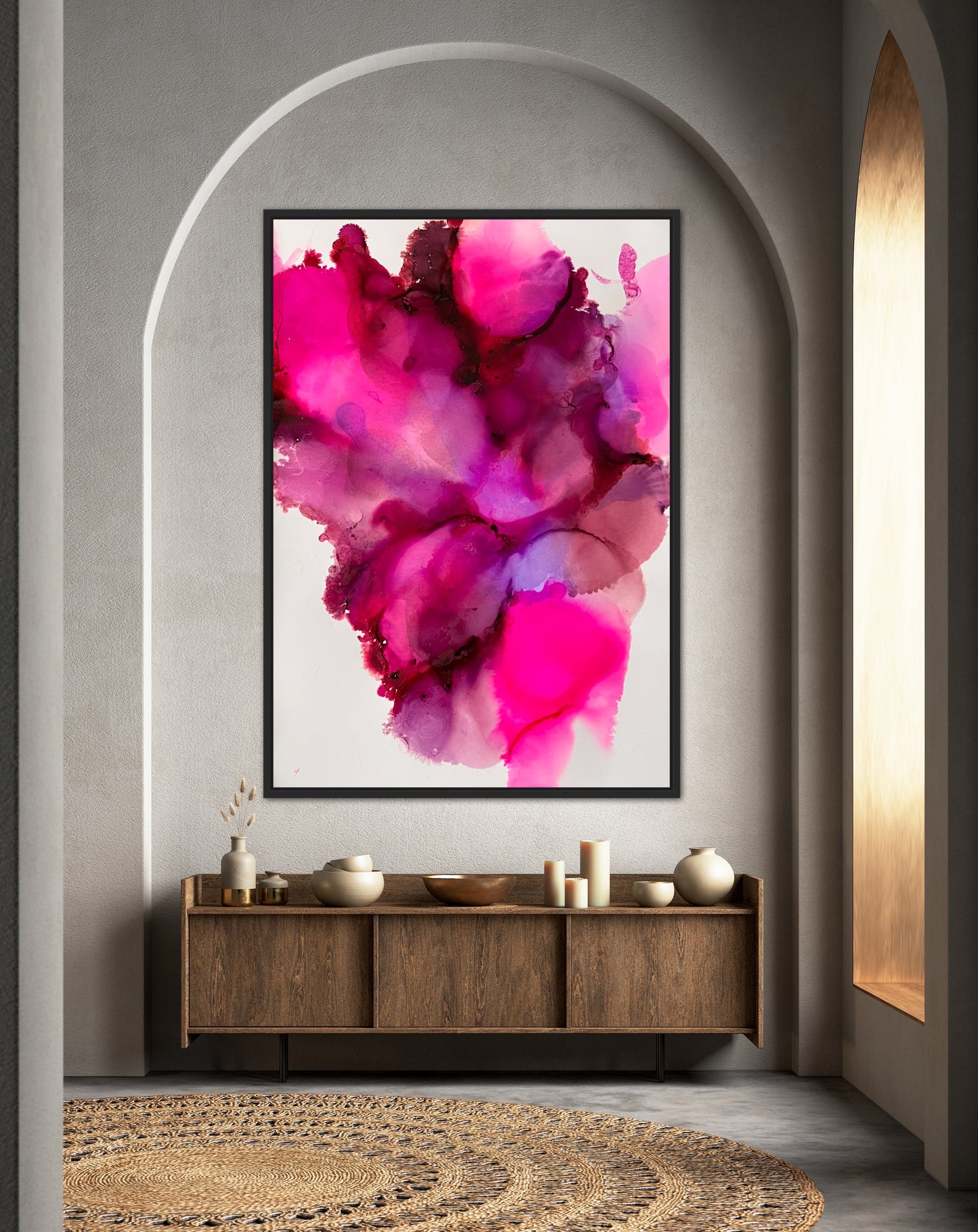 Alcohol Ink Pinks & Purples Digital Download, 5 PDF's!