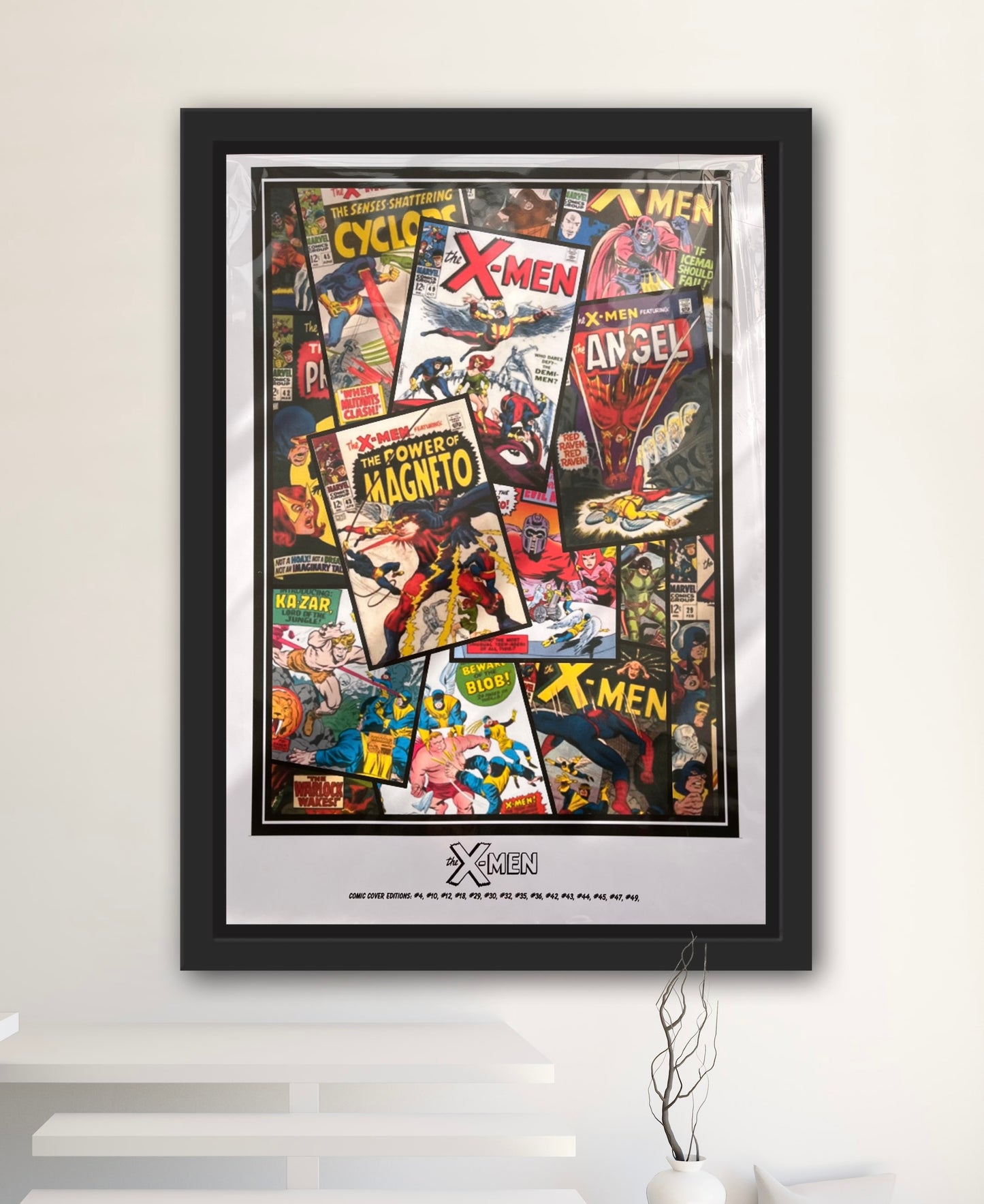 X-Men Comic Cover Collage Digital Download