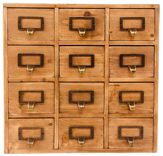 Storage Drawers (12 drawers) 35 x 15 x 34cm