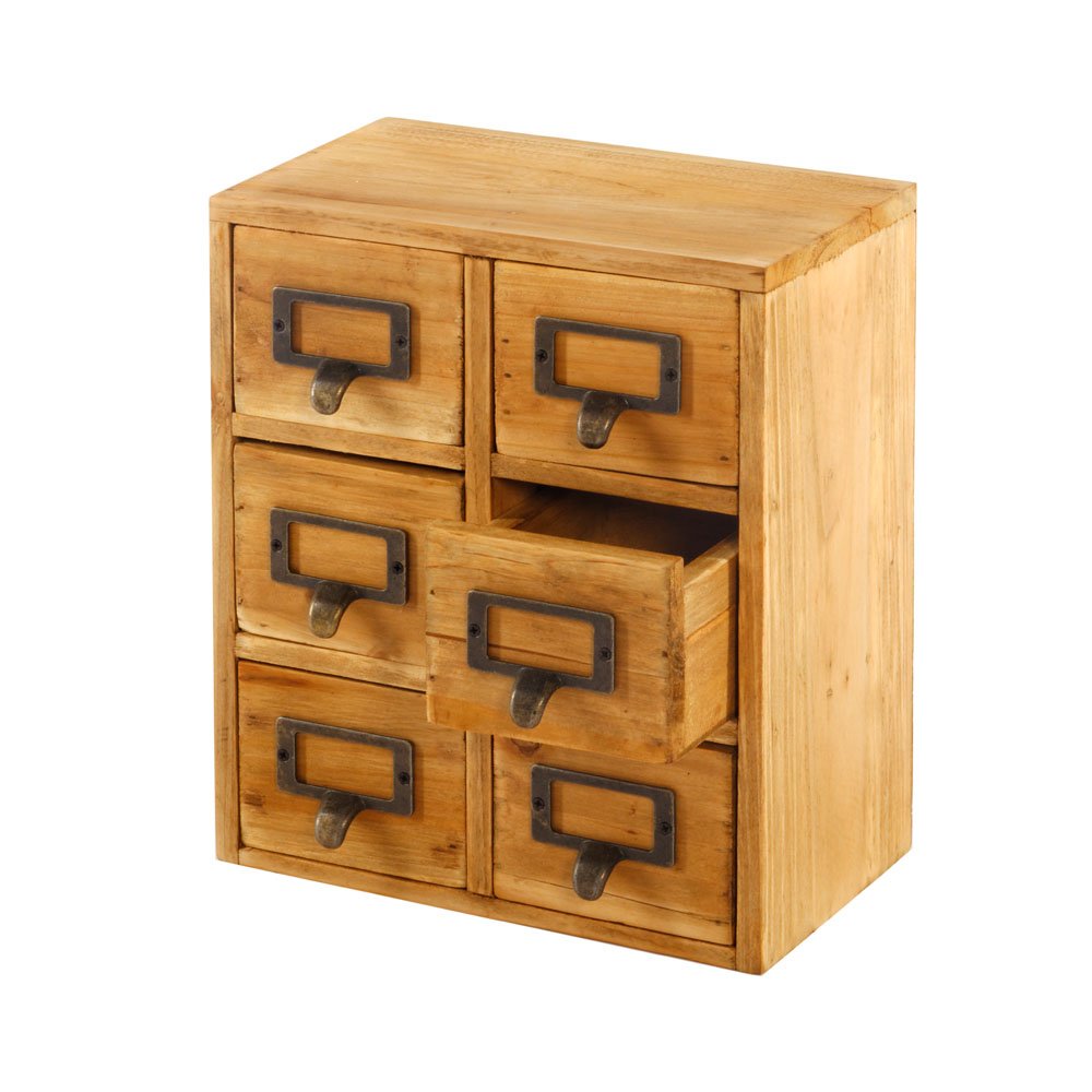 Storage Drawers (6 drawers) 23 x 15 x 27cm