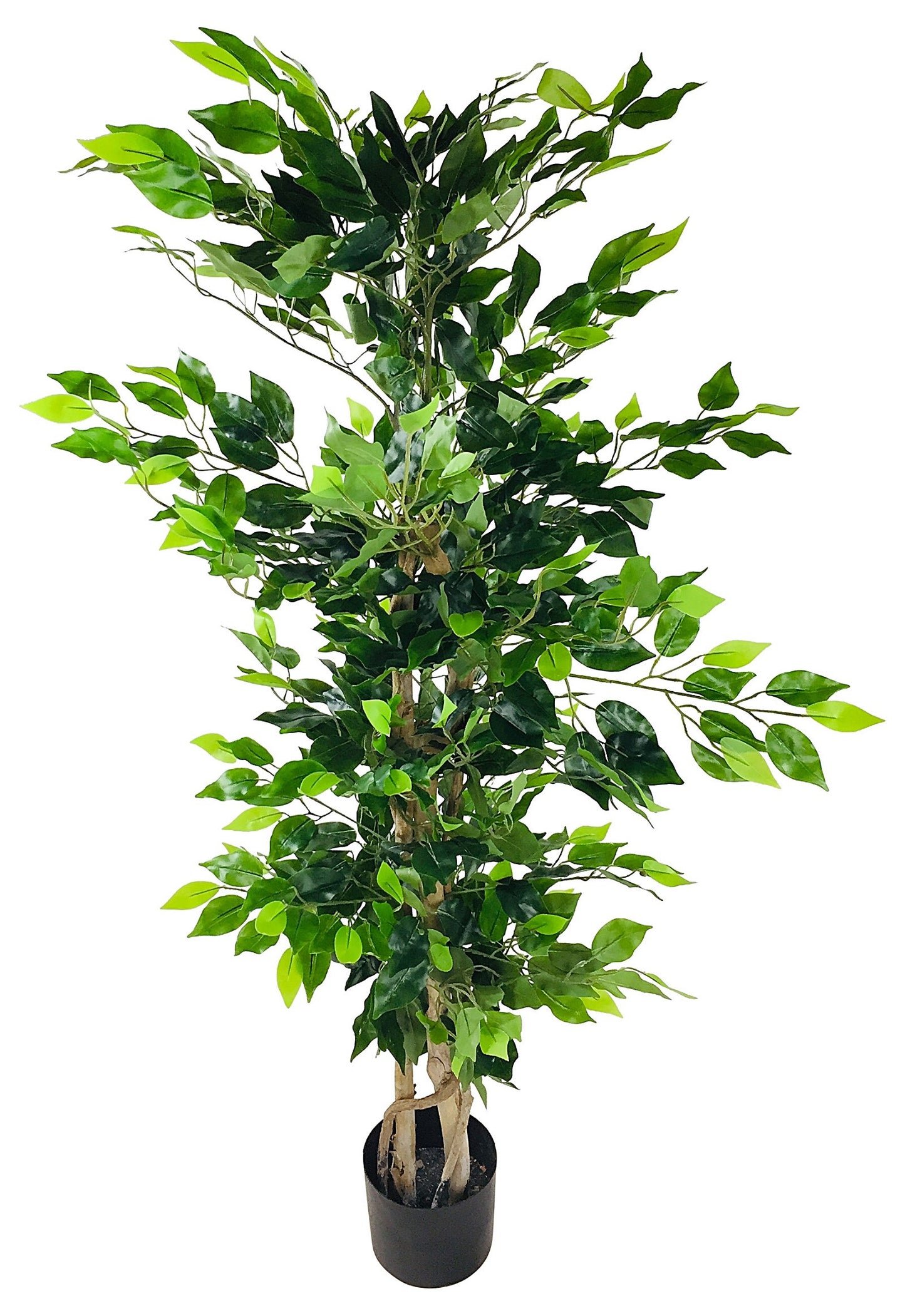 Artificial Ficus Tree with Natural Trunk 125cm