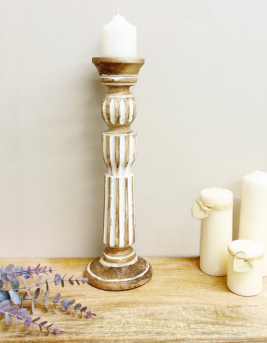 Wooden Candle Stick 45cm