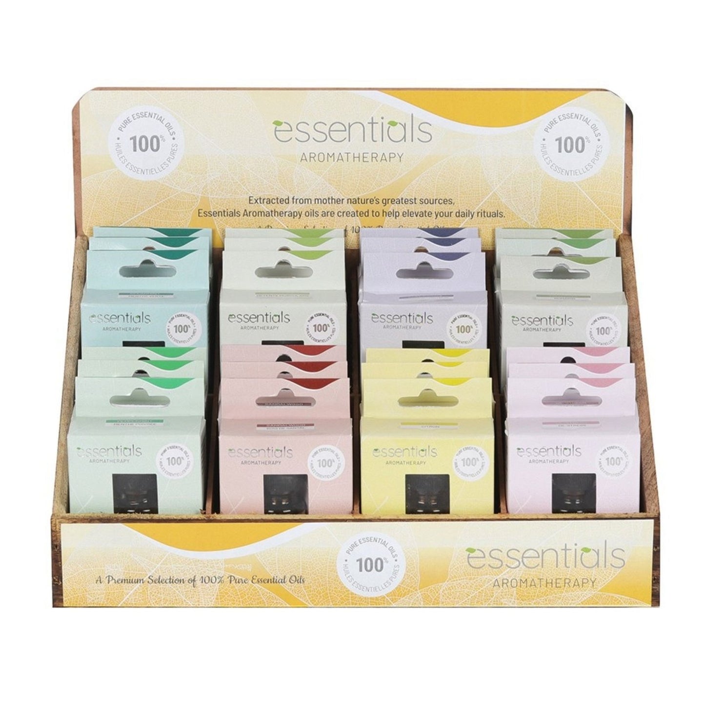 Pack of 8 x 10ml Essentials Aromatherapy Oil