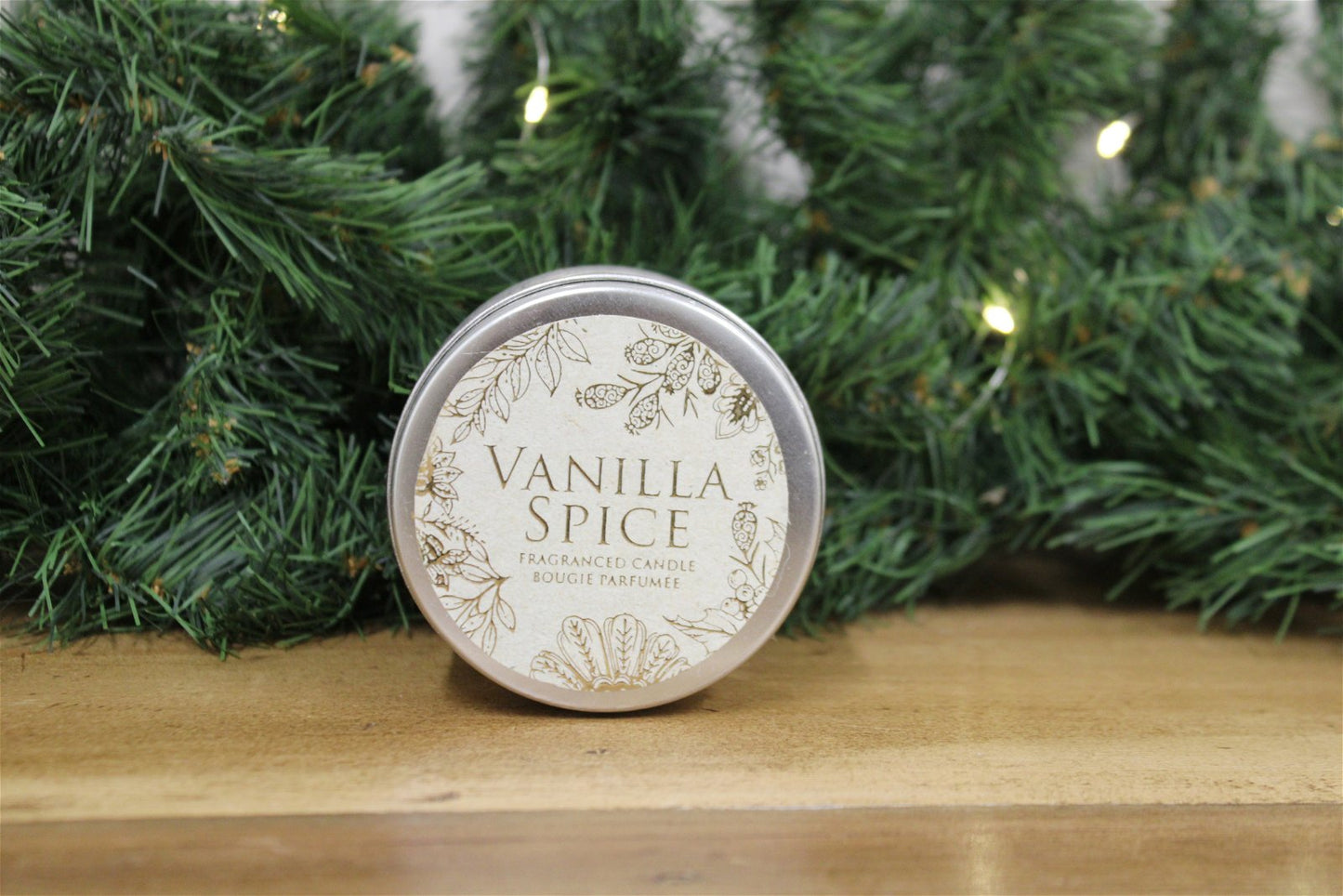 Vanilla Spice Tin Candle