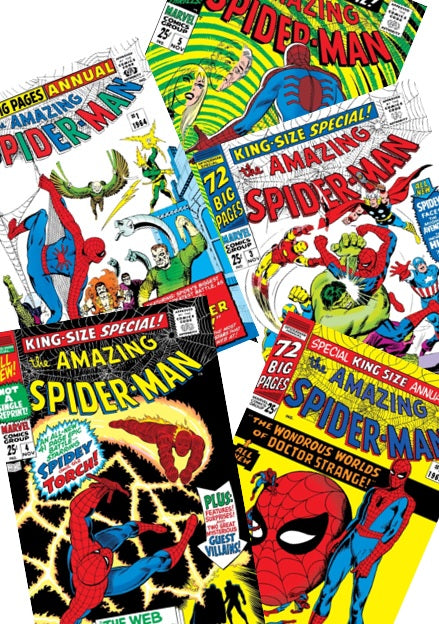 Set of 5 Spider-Man Prints Digital Download