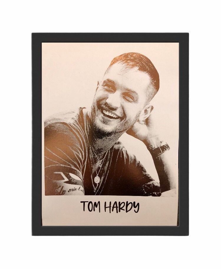 Tom Hardy Foil Print