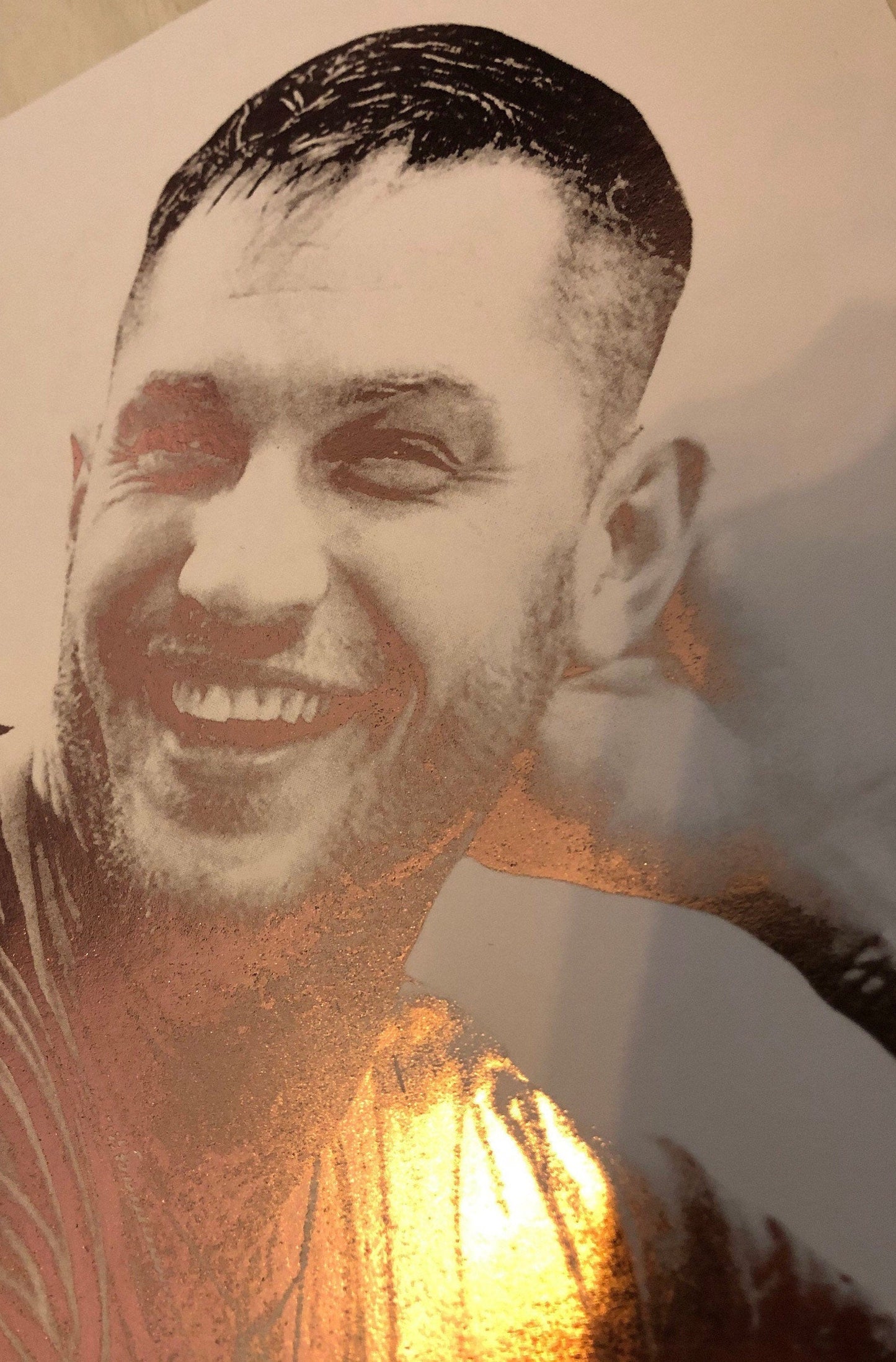 Tom Hardy Foil Print