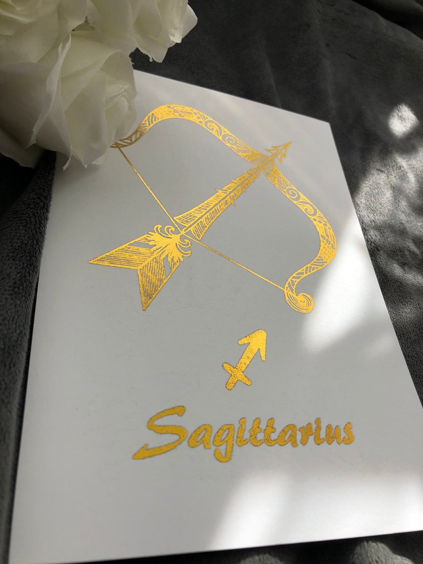 Sagittarius Star Sign Foil Print