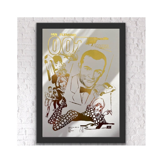 James Bond Foil Print