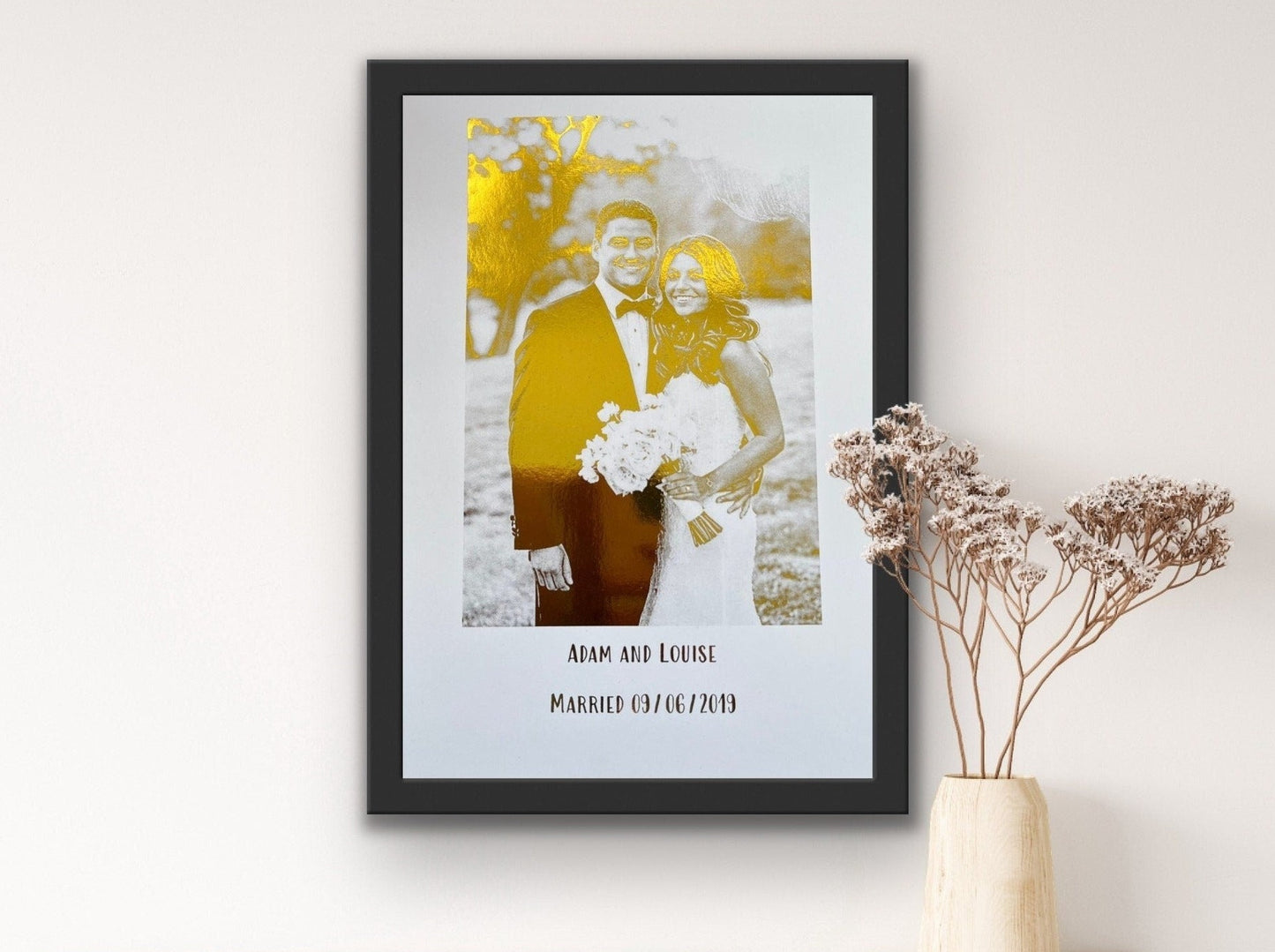 Bespoke Wedding Foil Print