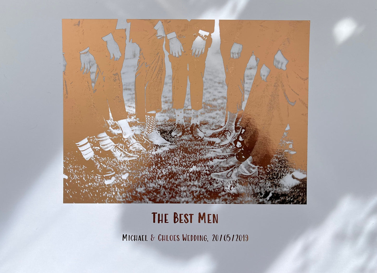 Best Man Foil Print