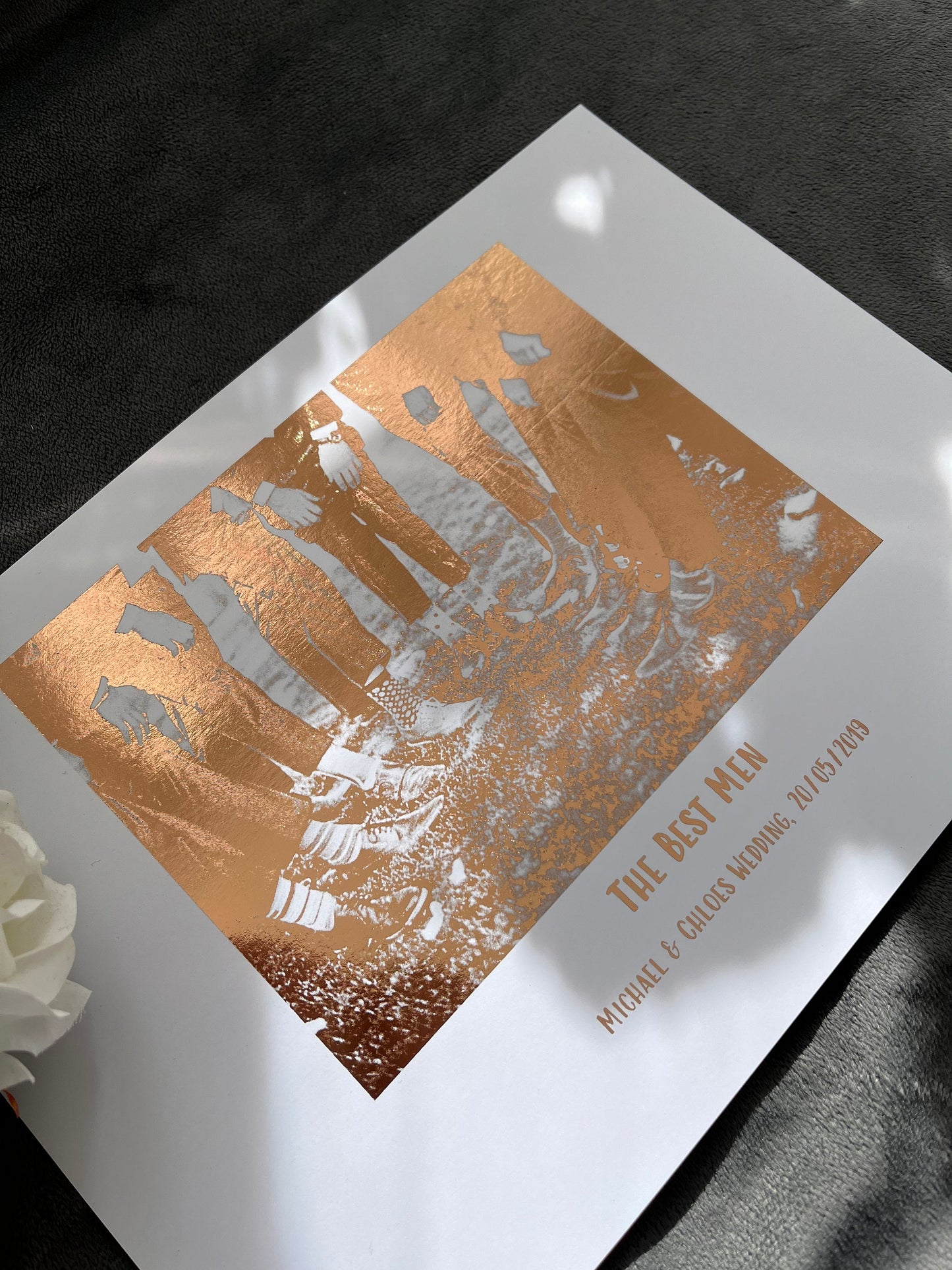 Best Man Foil Print