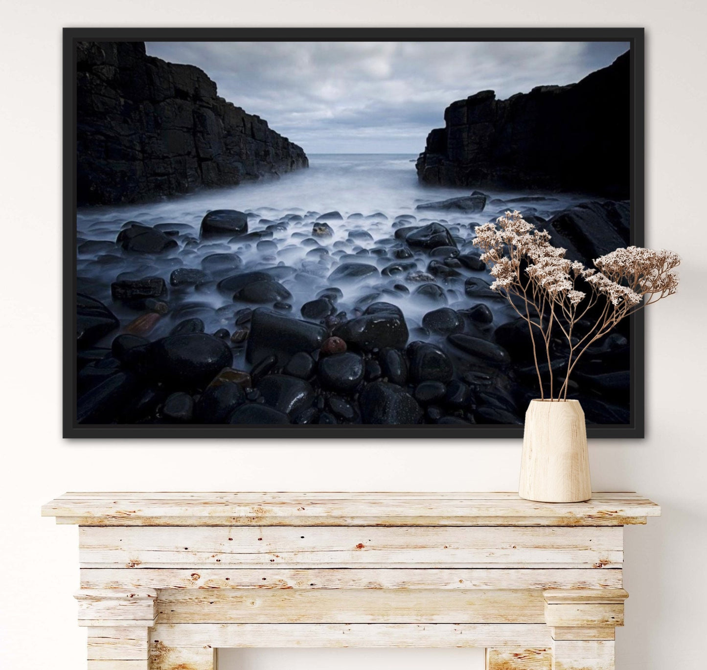 Long Exposure Sea and Pebble Digital Download