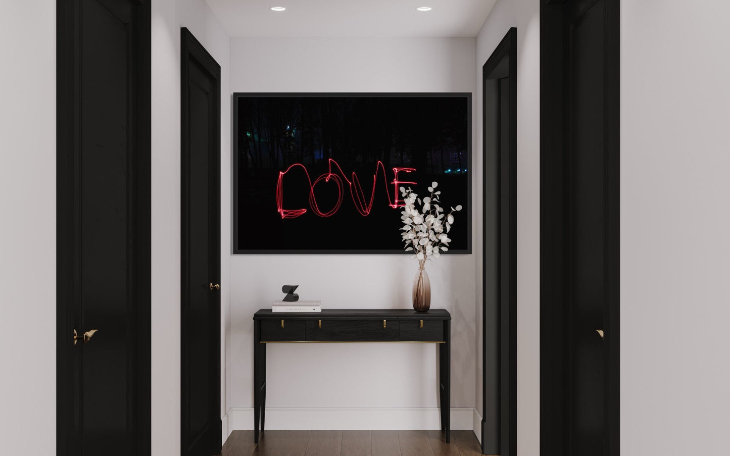 Love Long Exposure Light Digital Download