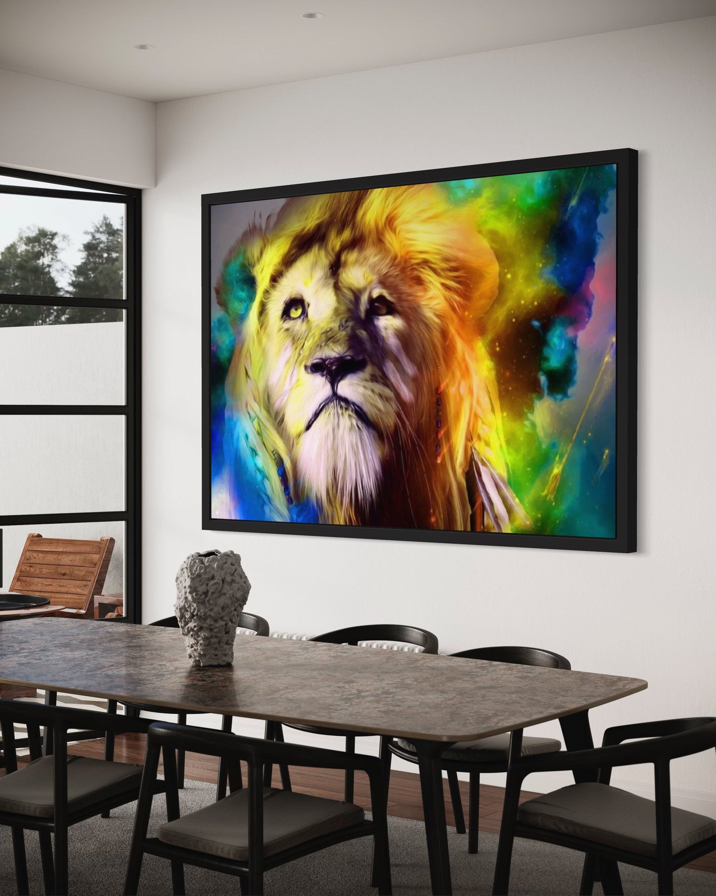 Rainbow Space Lion Digital Listing