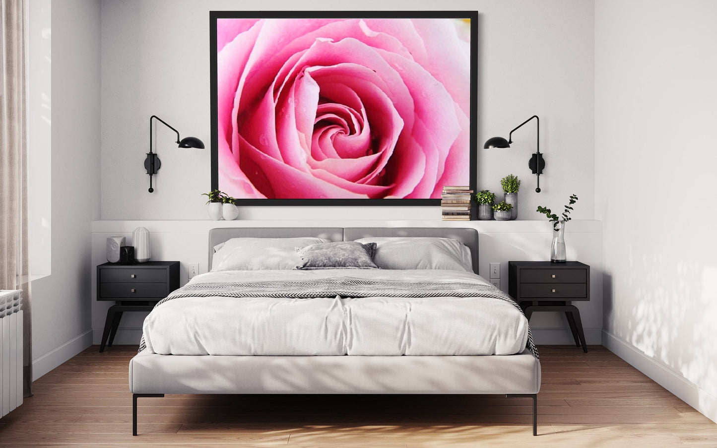 Pink Rose Digital Listing