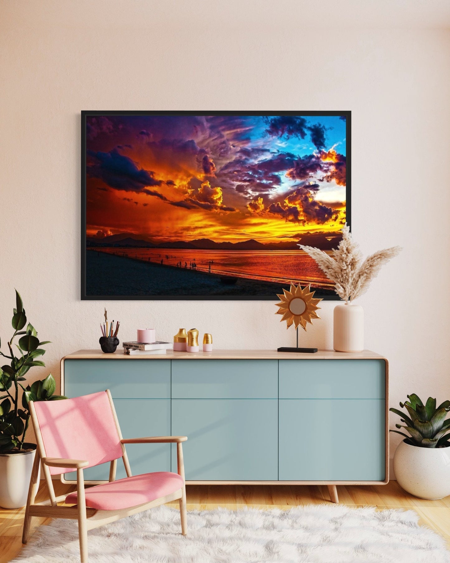 Surreal Sunset Print Digital Download