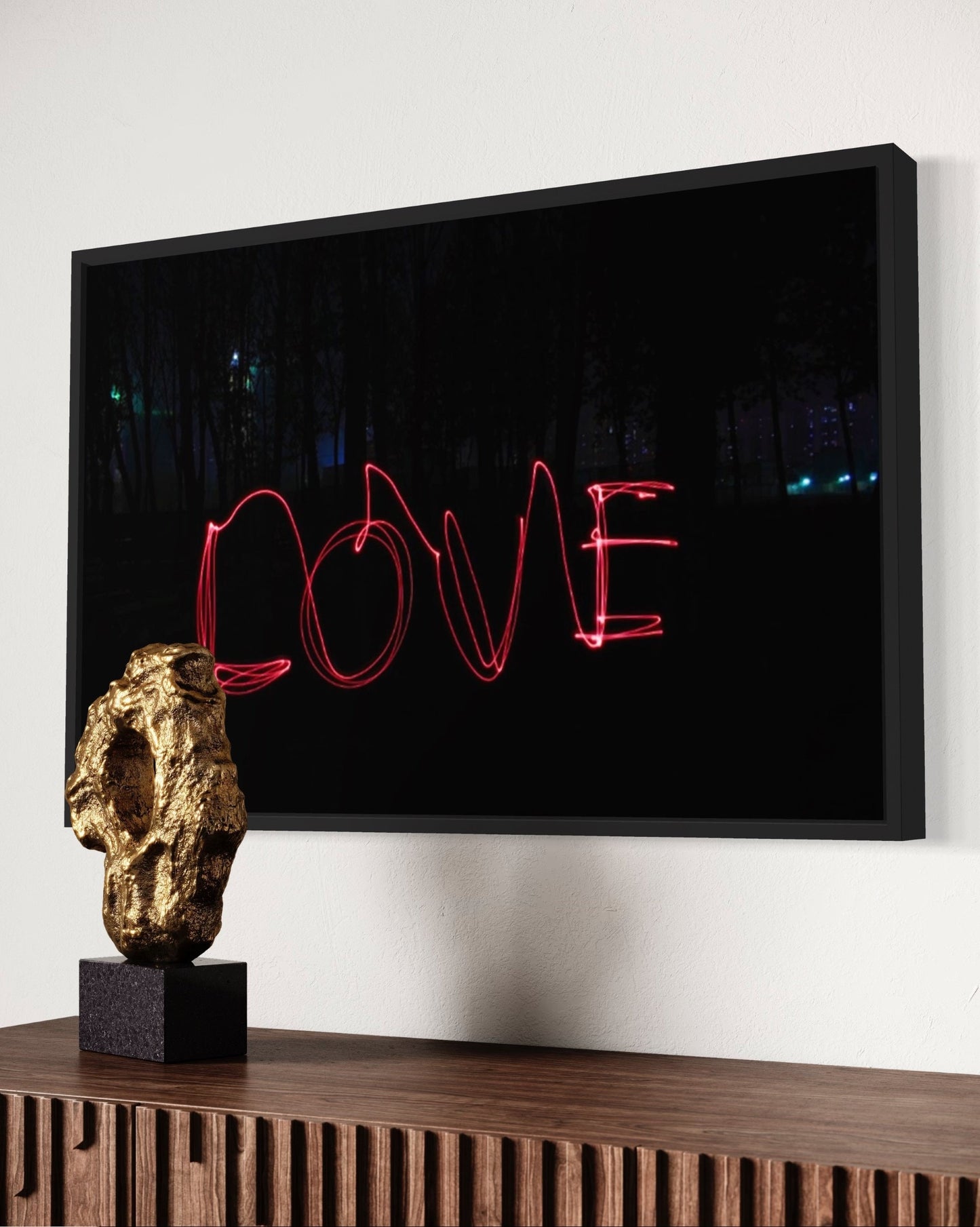 Love Long Exposure Light Digital Download